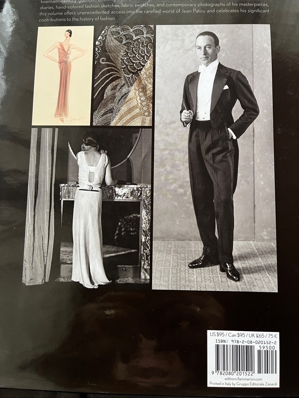 Jean Patou A Fashionable Life - Pink Hardcover Fashion Book - Picture 7 of 7